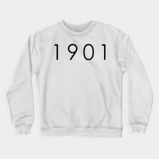 Simple Black/Dark 1901 Crewneck Sweatshirt